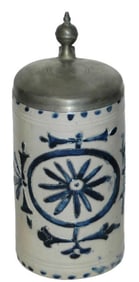 1L Westerwald Scratch & Cobalt c.1780 Stein