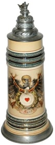 2L Shooting Target on Eagle Chest Stein