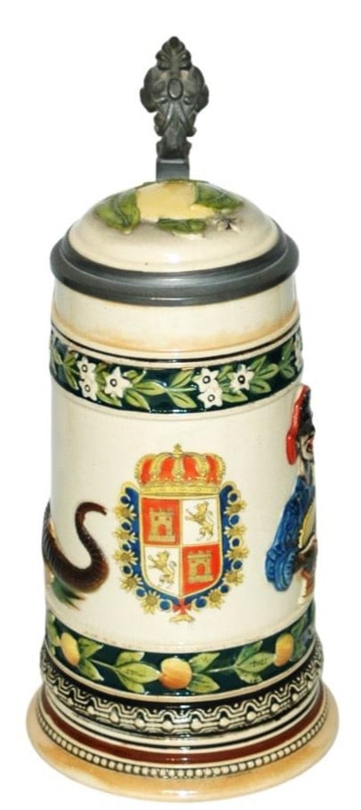 St Augustine Florida Stein w Alligator & Black Man (1 of 5)