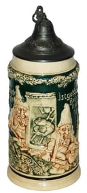 Dwarfs in Forest W Frog in Jar after Schlitt Stein