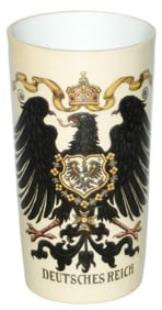 Mettlach Beaker w Eagle Shield