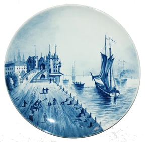 Mettlach Castle at Seashore Plaque