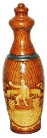 2L Bowling Pin w Pin Boy & Pins Character Stein