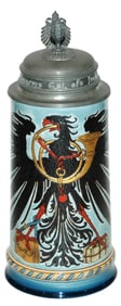1L Postman Occupational Large Black Eagle Stein