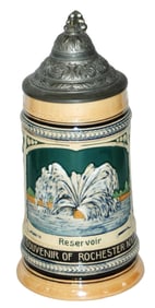 Rochester NY Buildings & Monument Souvenir Stein