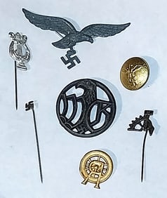 Group of 7 Original Third Reich Items