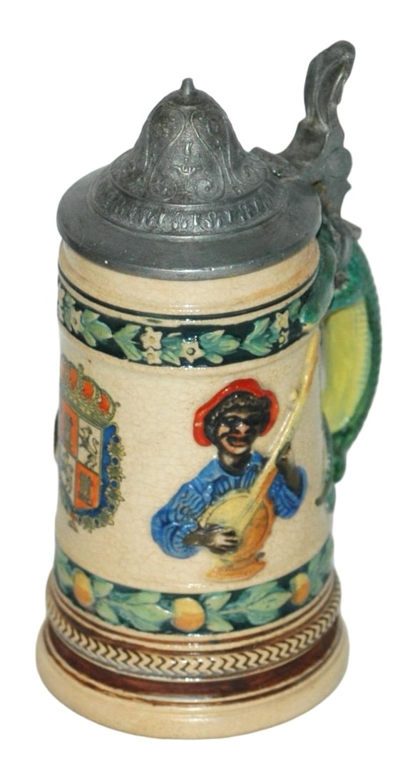 Black Musician Alligator Handle St Augustine Stein (1 of 3)
