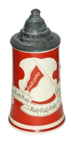 Harvard University Pennant Souvenir Stein