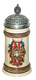 4F Symbols, Father Jahn Stein w Fancy 4F Lid