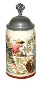 Mettlach Landsknecht, Knight & Innkeeper Stein
