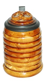 Mettlach Pretzels Character Stein Handle and Lid
