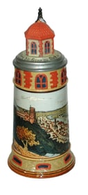 Mettlach Heidelberg Perkeo & Landsknecht Stein
