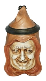 Bohne Porcelain Tipsy Monk Character Stein