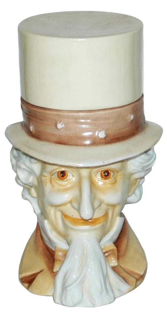 Uncle Sam Porcelain Schierholz Character Stein (1 of 4)