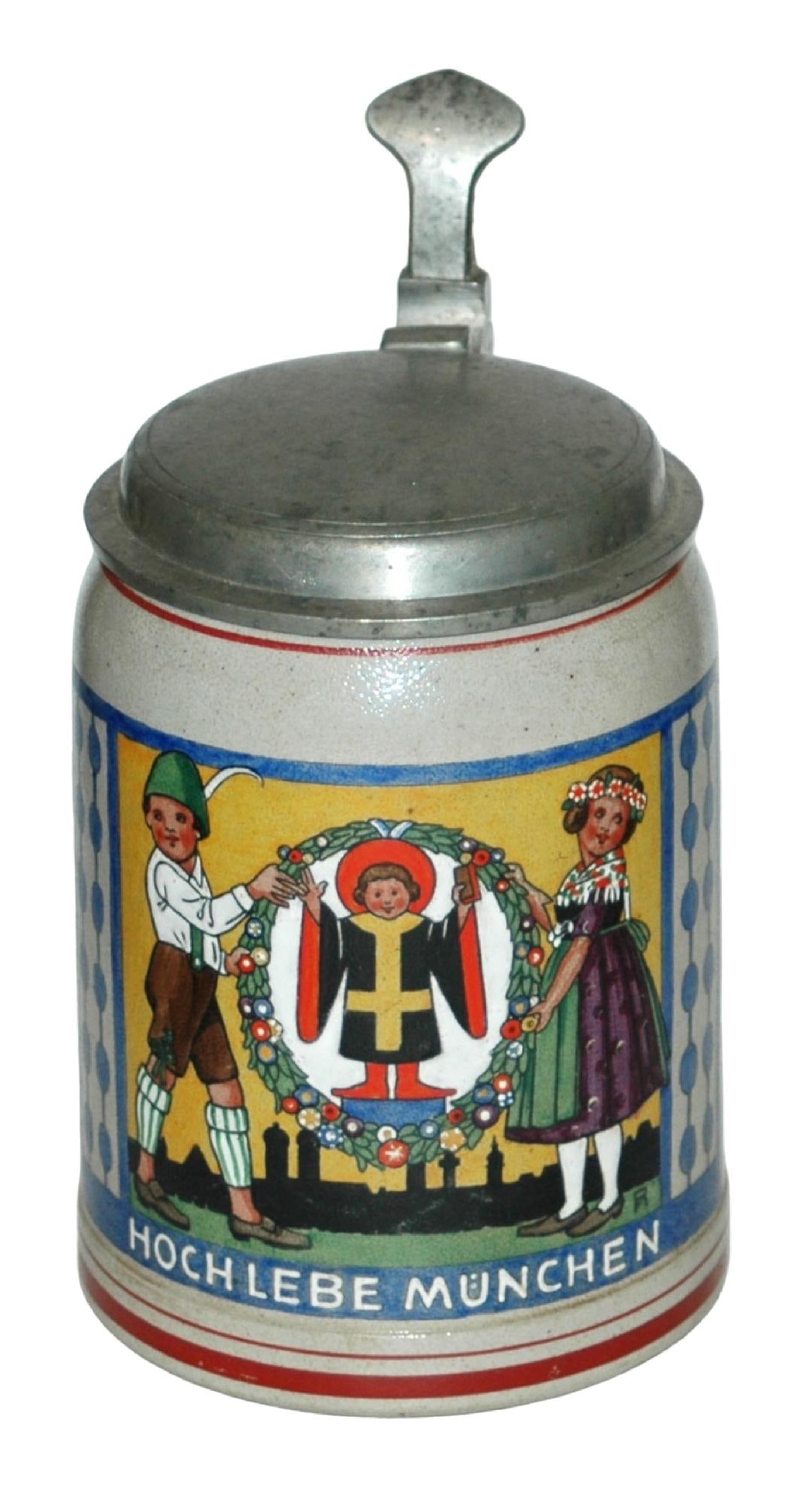 Franz Ringer Kids& Munich Child  Octoberfest Stein (1 of 4)