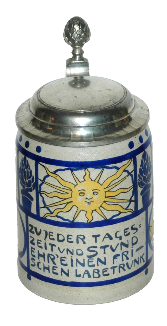 Franz Ringer Sun Moon & Stars Stein w Verse (1 of 4)