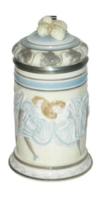 Schierholz Relief Can Can Dancers Character Stein