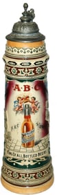 3L ABC Brewery St Louis Brewery Stein