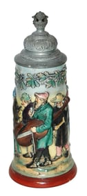 Nurnberg City Scenes Relief Stein