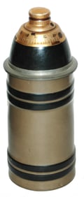 Artillery Shell Porelain Character Stein  w Litho