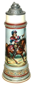 5L Landsknecht on Horseback w Spear Stein