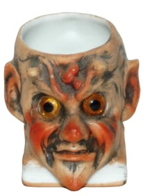 Bohne Porcelain Satan Devil Character Mug