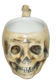 Bohne Porcelain Skull Character Mug
