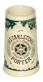 H.E. Carlstens Porter Inperial Stout 1897 Stein