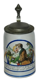 Franz Ringer Loving Couple Stoneware Stein