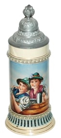 Women Drinking at a Table Hanke Stein