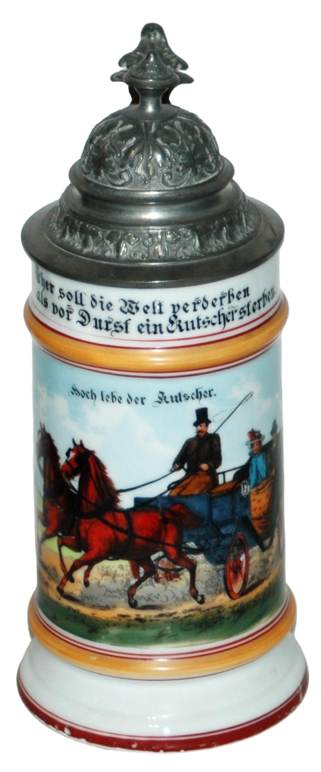 Occupational Coach Driver w Couple Stein (1 of 4)