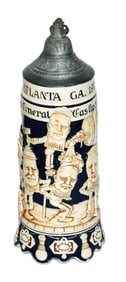Steins w Faces of Workers from Atlanta Gas Company