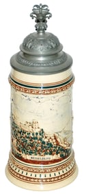 Heidelberg Castle w Side Verses Relief Stein