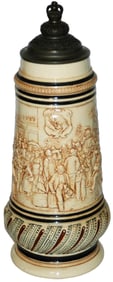 2L  Outdoor Celebration Hanke Relief Stein