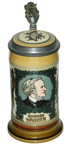 Mettlach Richard Wagner & Opera Character Stein