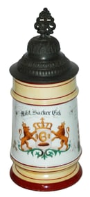 Regimental Stein Milit. Backer Eck