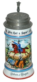 Regimental Reit. Stein Horse & Rider Lid