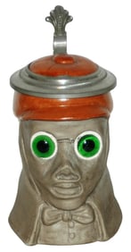 Uncommon 1/4L Bohne EarlyChauffeur Character Stein