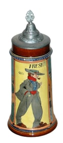 Freshy College Freshman  Etched Stein