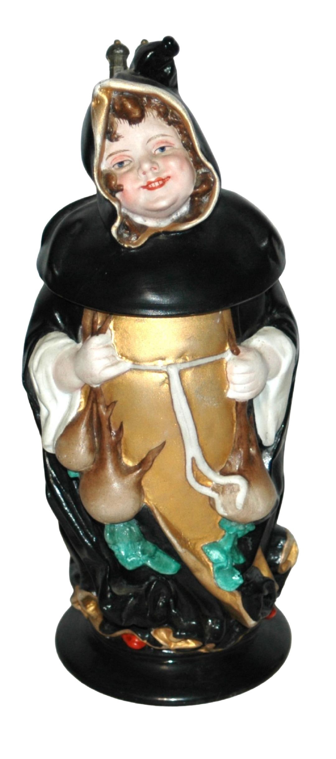 Munich Child Porcelain Character Stein w Litho (1 of 4)