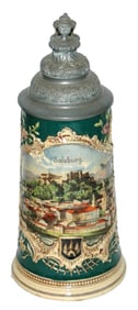 Salzburg Edelweiss Flowers Relief Stein