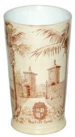 Mettlach St Augustine Florida Sepia Tones Beaker