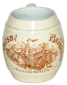 Duquesne Brewing Co Pittsburgh Brewery Mug
