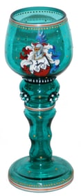 Enameled Heraldic Shield  Egermann Goblet