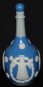 Mettlach Wekara Decanter SET w 6 Munich Child Mugs