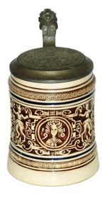 Lot of FIVE Steins