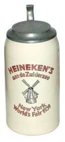 1L Heineken's NY World's Fair 1939 Stein