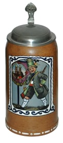1L Munich Hunter in Dressy Suit & Hat Stein