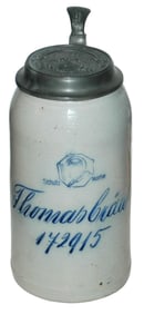 1L Thomasbrau Brewery Stein & Matched Lid