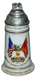 US Regimental 47th AAA Bat 5th Division Stein